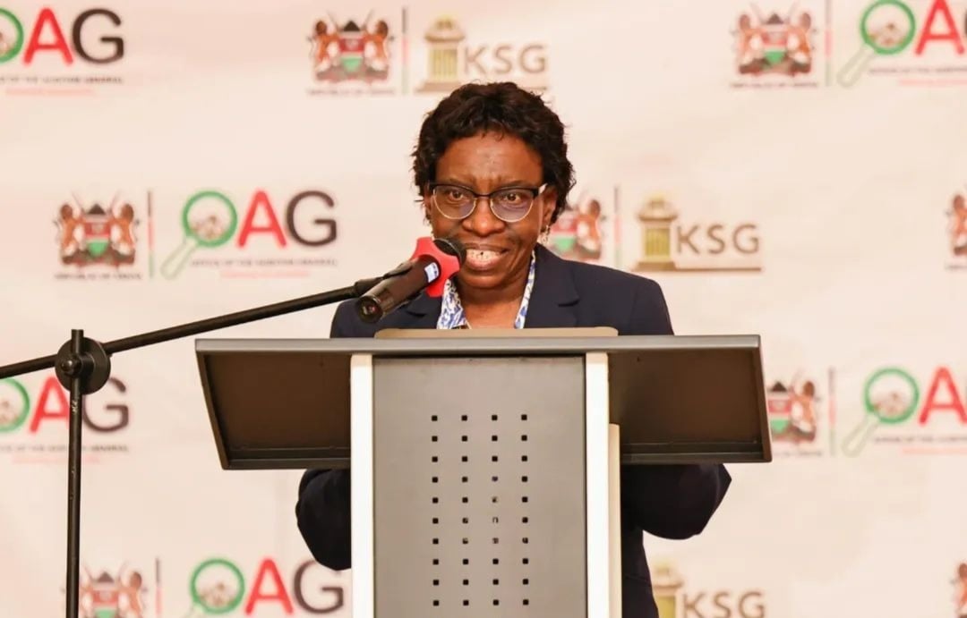 File image of Auditor General Nancy Gathungu.